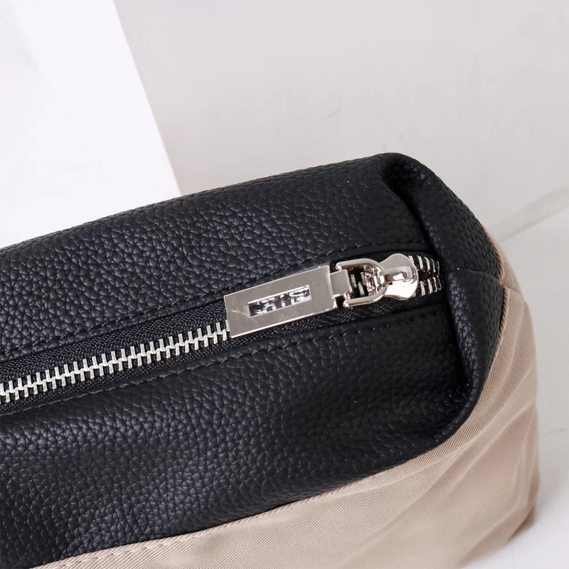 Full-grain leather Bucket bag|Casual Simplicity