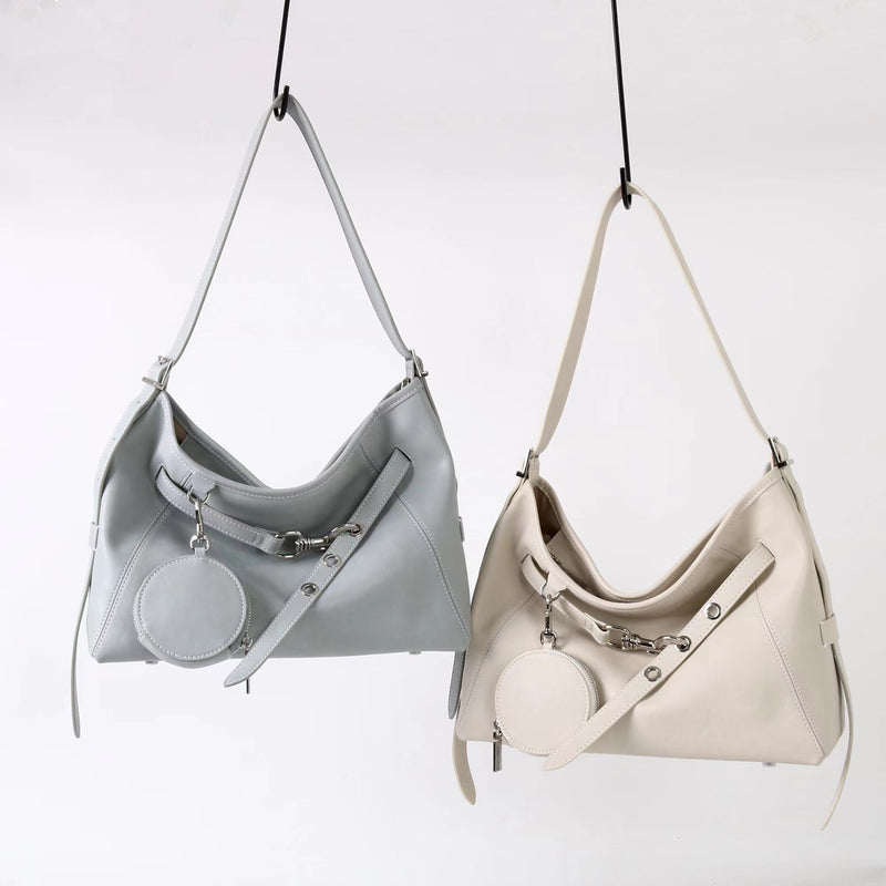 Top-Grain Leather Bag | Hobo 3#