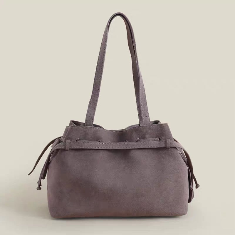 Designer Series | Full-grain leather | Terra Suede Bag