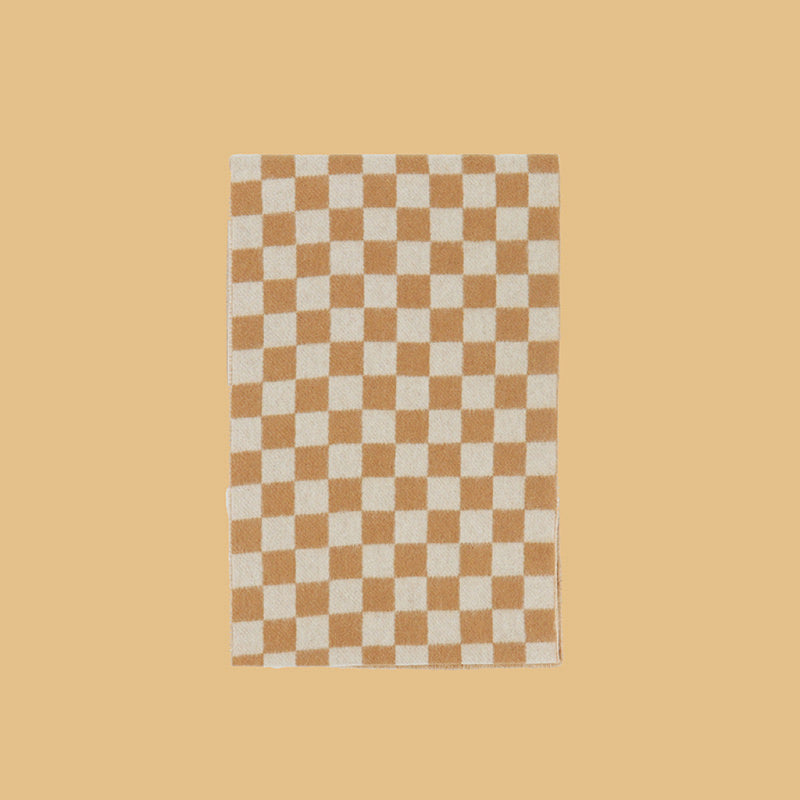 Wool scarf | Chessboard