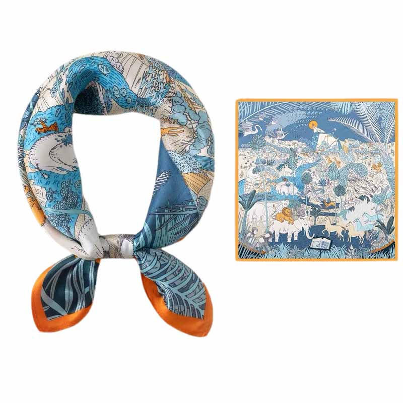 Silk scarf