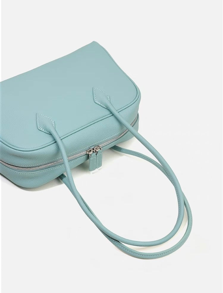 Full Grain Leather Bag | Big World 2#