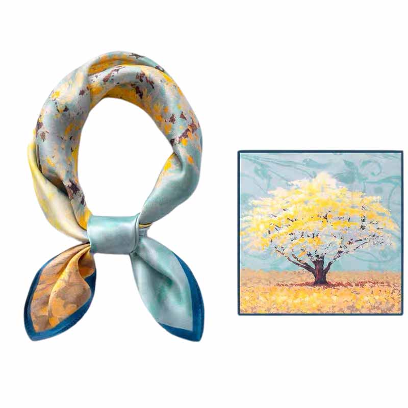 Silk Scarf | Autumn