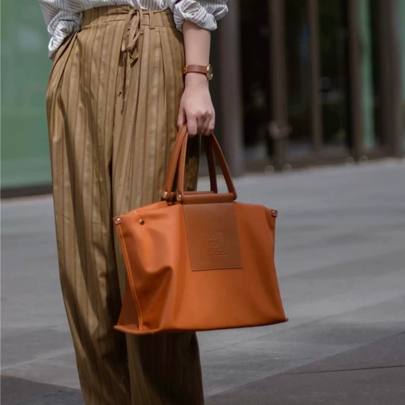 Oxford fabric and Composite leather Bag