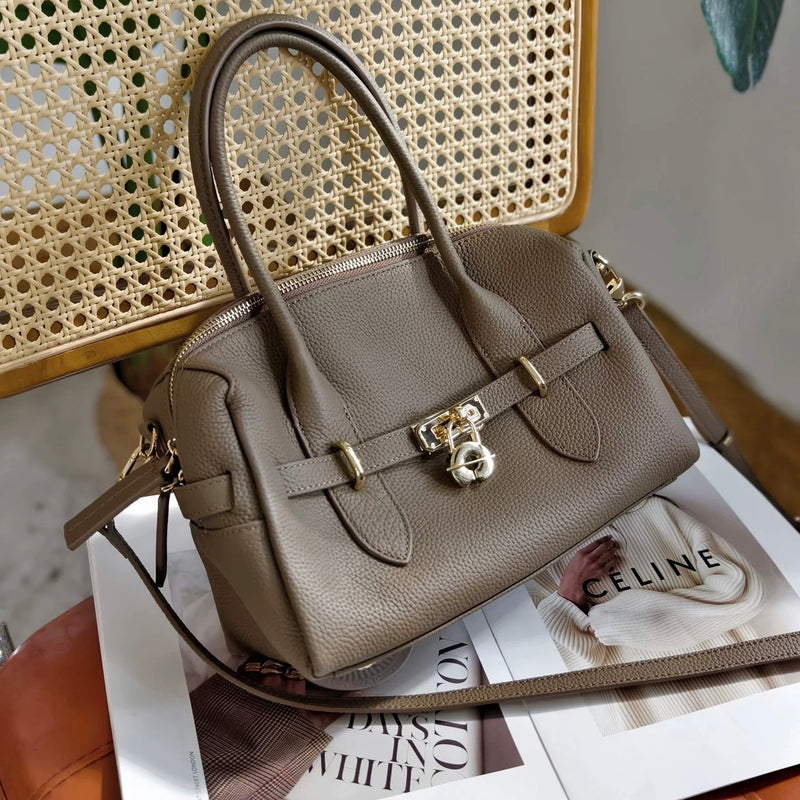 Full-Grain Leather Bag | Ring