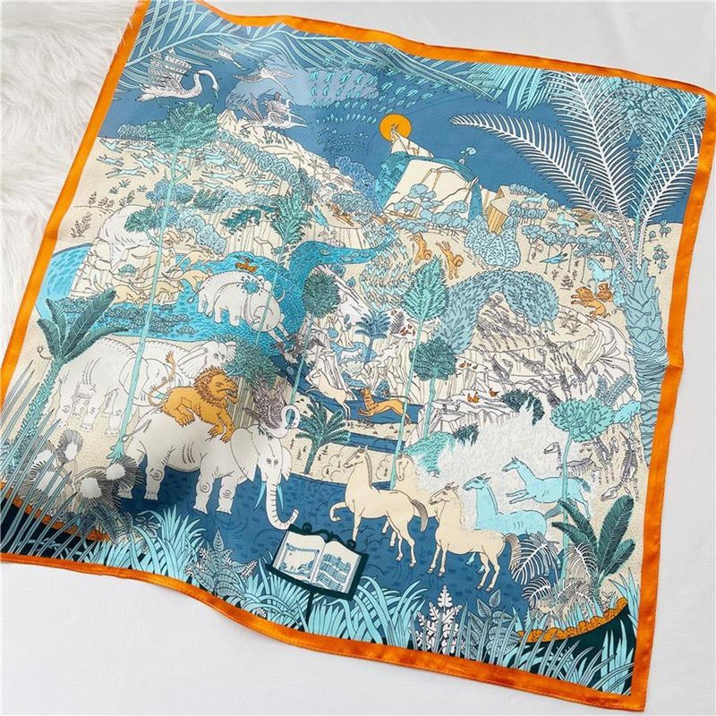 Silk scarf