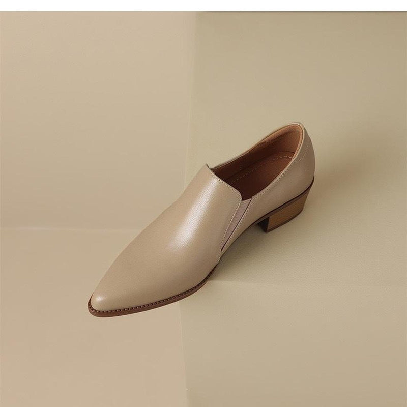 Leather shoes