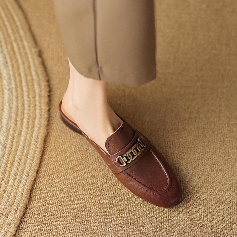 Leather shoes