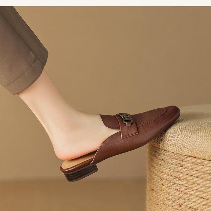 Leather shoes