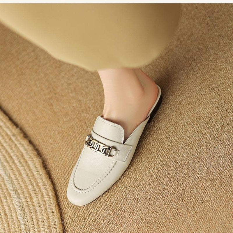 Leather shoes