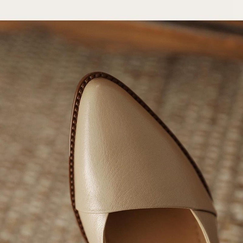 Leather shoes