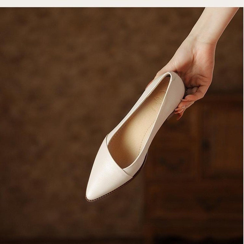 Leather shoes