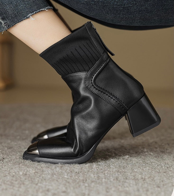 Leather shoes