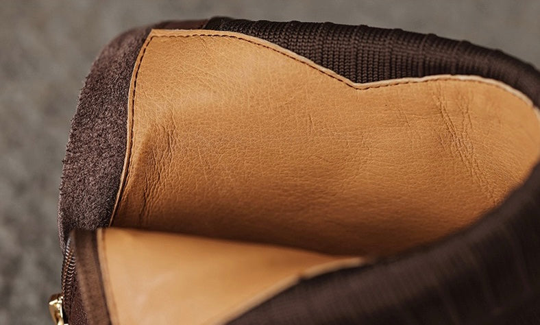 Leather shoes