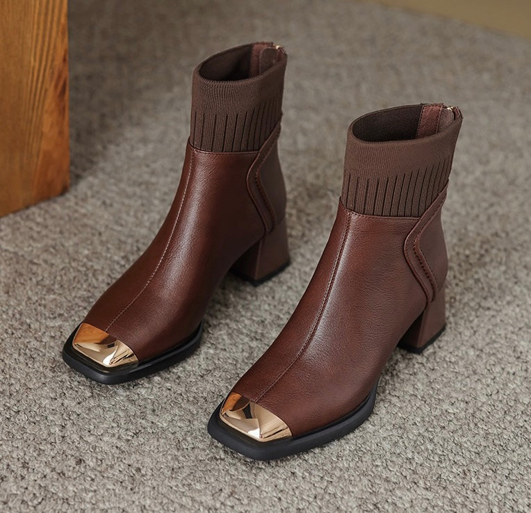 Leather shoes