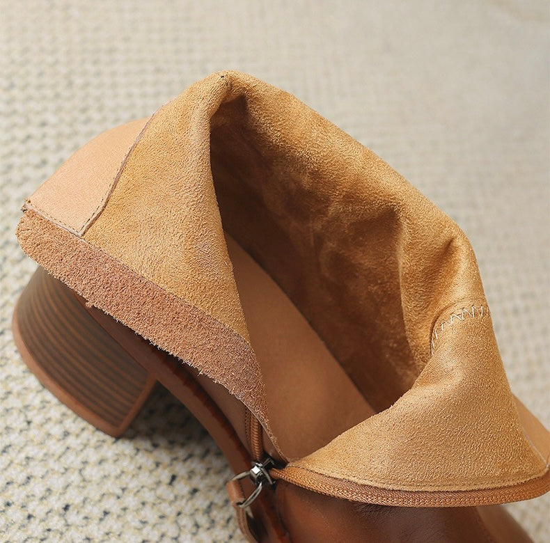Leather shoes