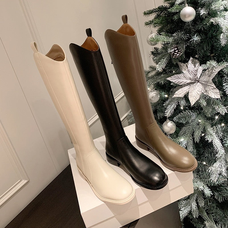 Leather shoes