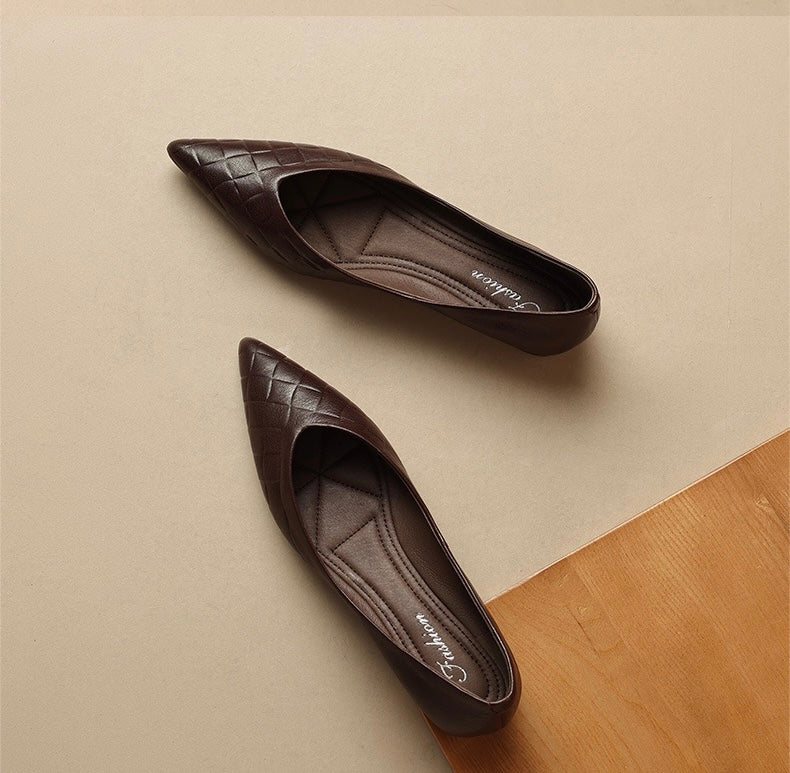Leather shoes