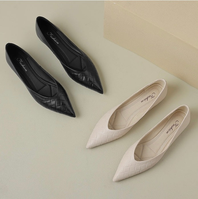 Leather shoes