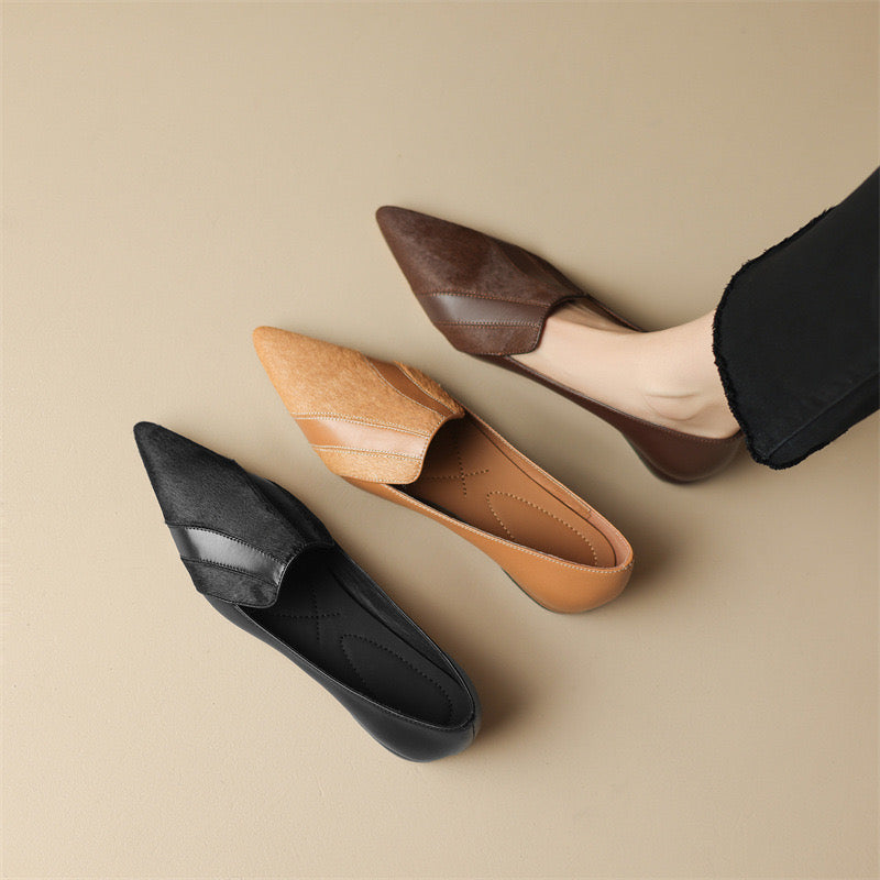 Leather shoes