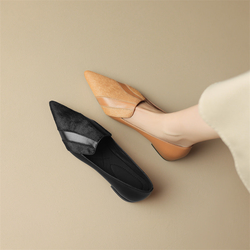 Leather shoes
