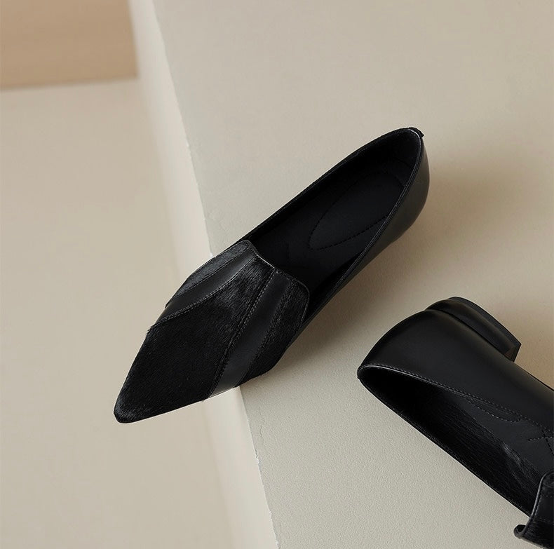 Leather shoes