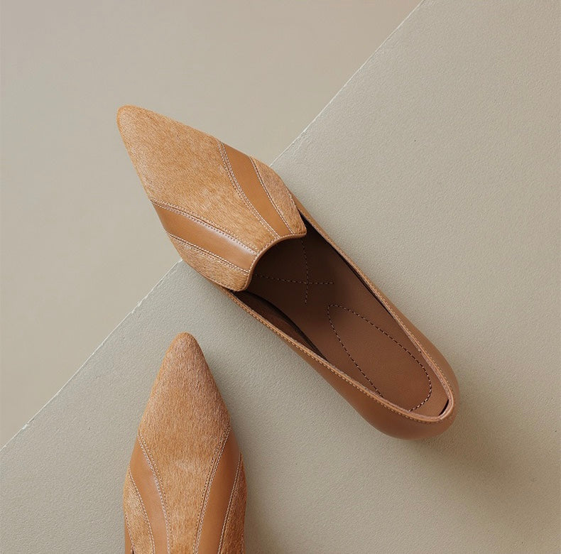Leather shoes