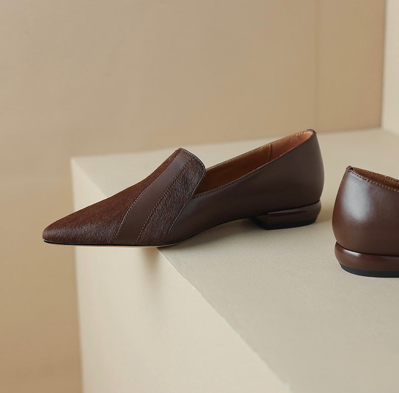 Leather shoes
