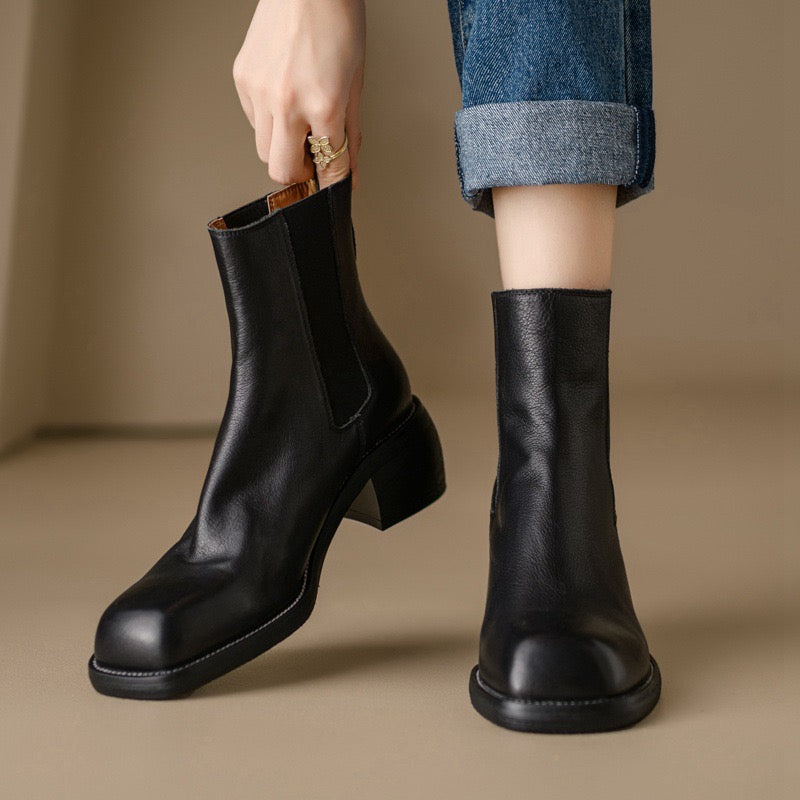 Leather Boots