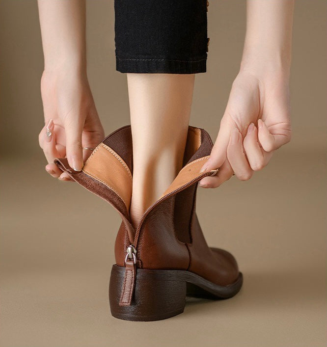 Leather Boots