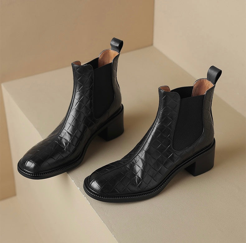 Leather shoes