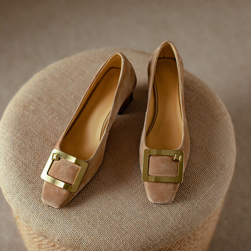 Leather shoes