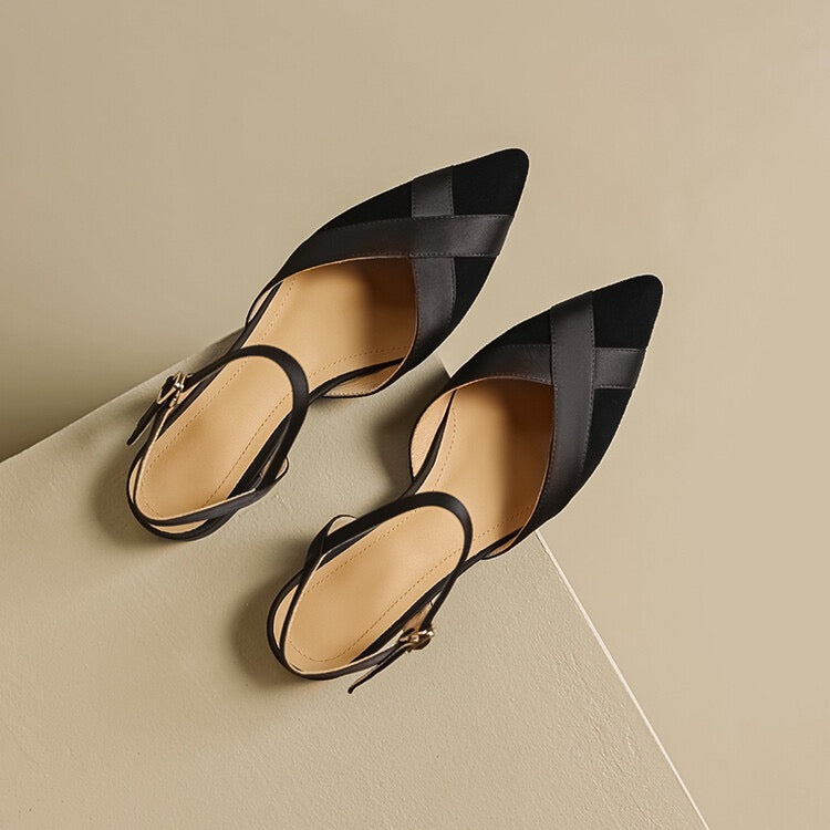 Leather shoes
