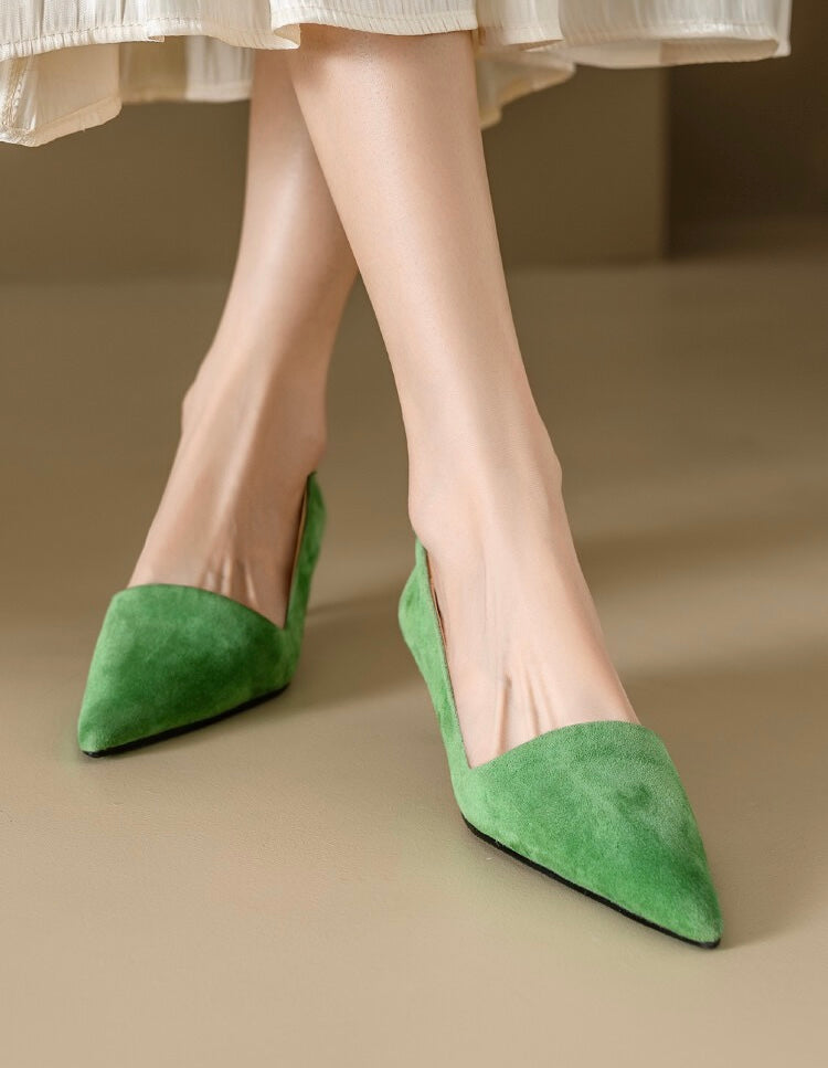 Leather shoes