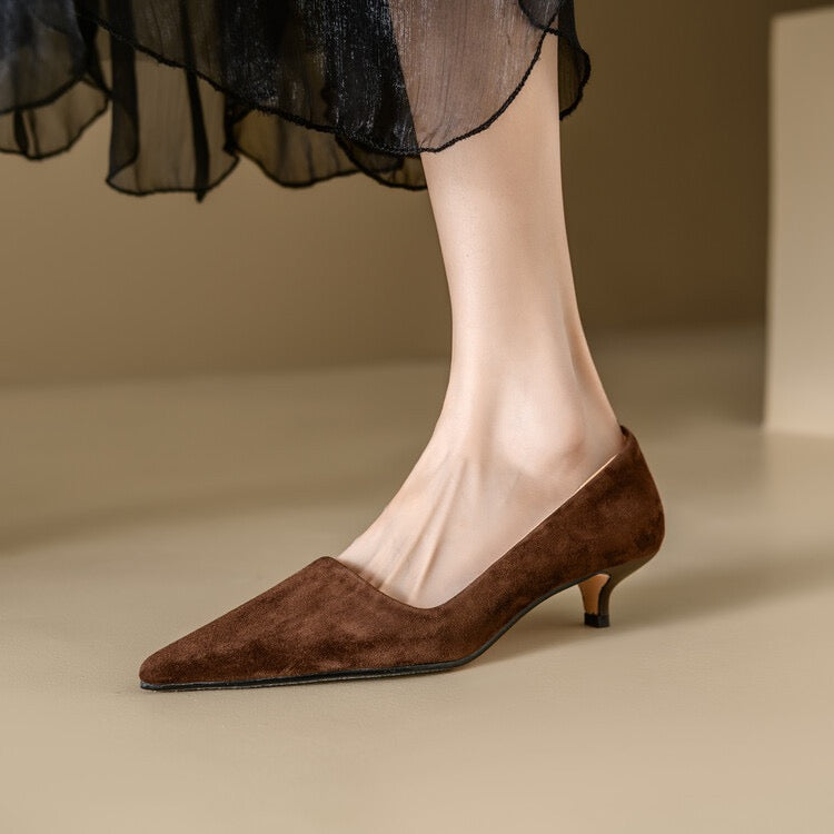 Leather shoes