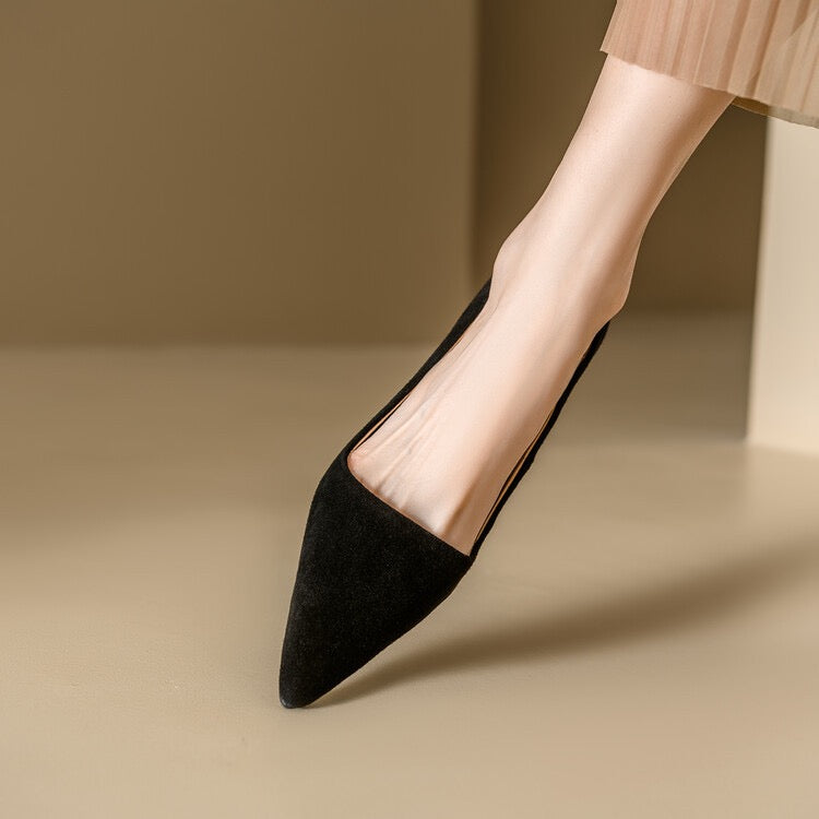 Leather shoes