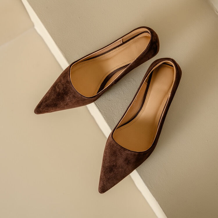 Leather shoes