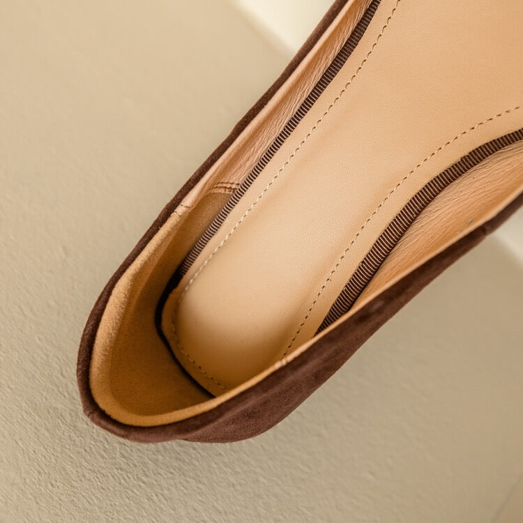 Leather shoes