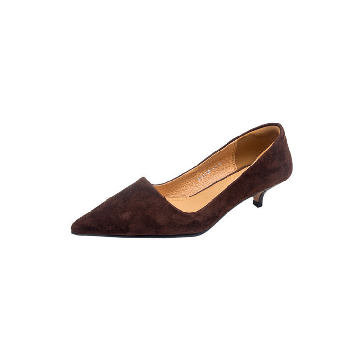 Leather shoes