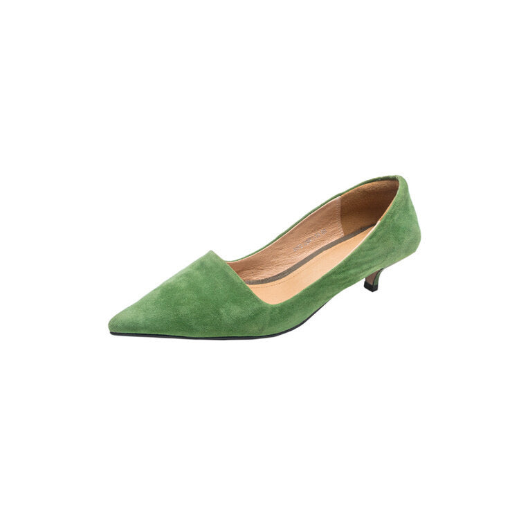 Leather shoes