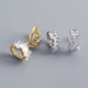 925 sterling silver earrings | 18K gold plated | Astral