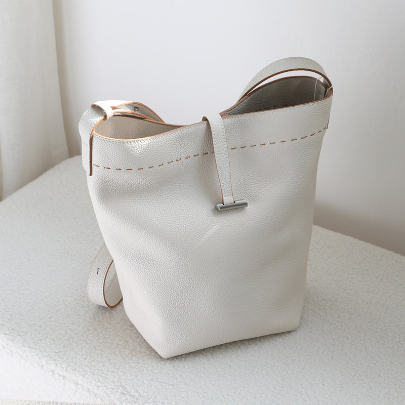 Full-Grain Leather bucket bag | Independent will