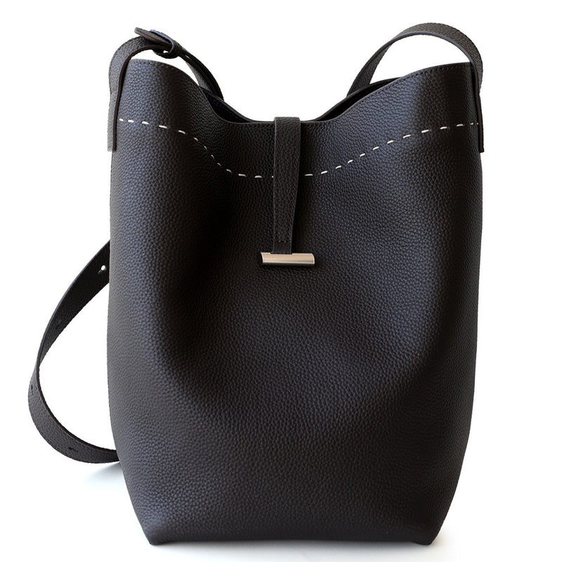 Full-Grain Leather bucket bag | Independent will