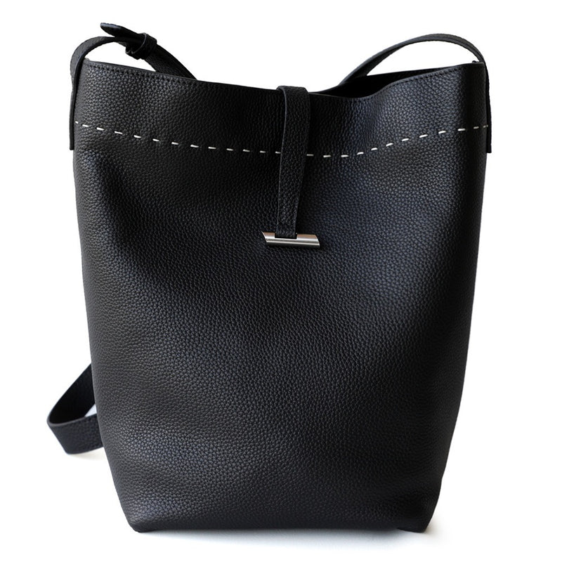 Full-Grain Leather bucket bag | Independent will