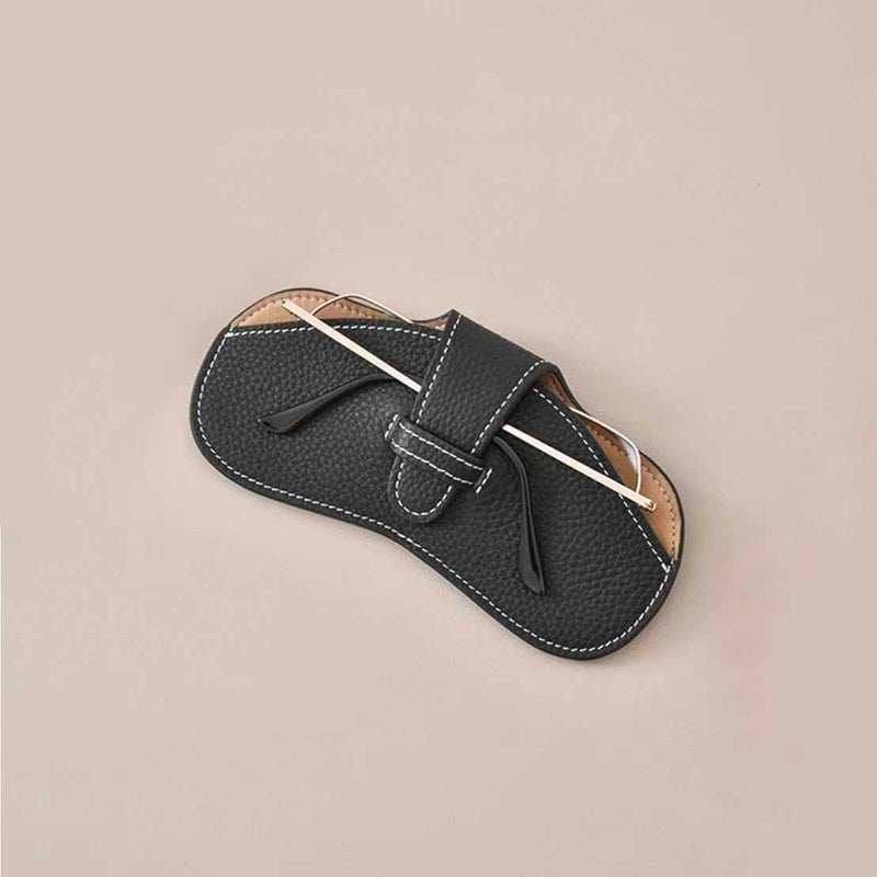Full-Grain leather Glasses case