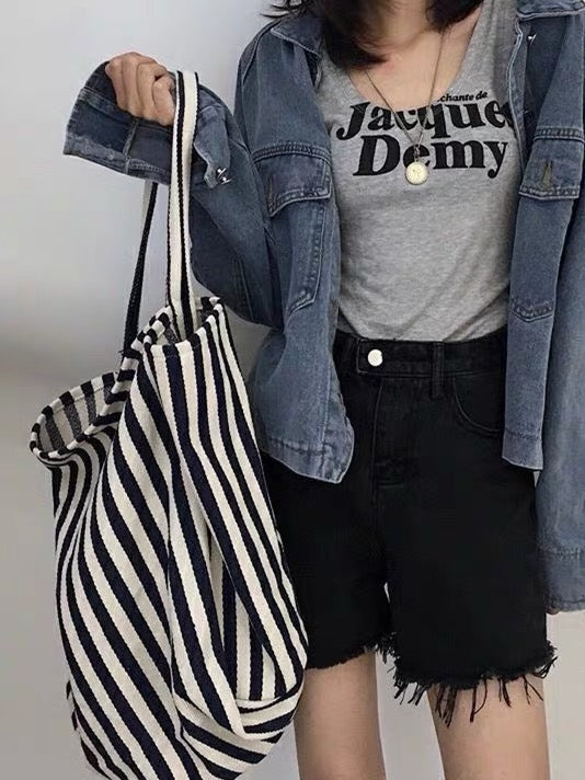 Lightweight fashion canvas bag