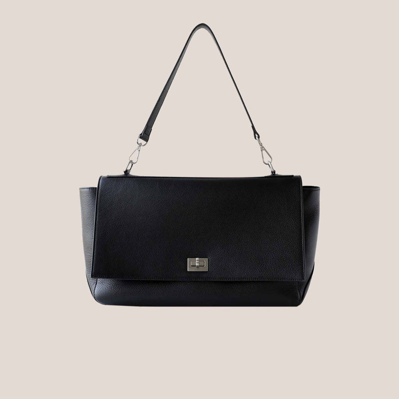 Full-Grain Leather Bag | Alba