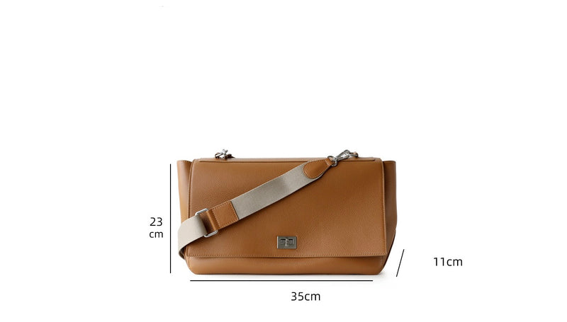 Full-Grain Leather Bag | Alba