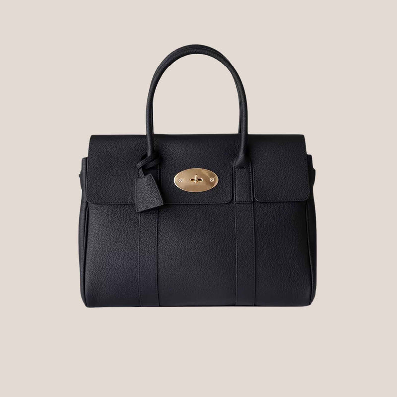 Full-grain leather bag|Briefcase 4#