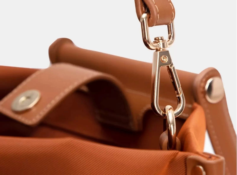 Oxford fabric and Composite leather Bag